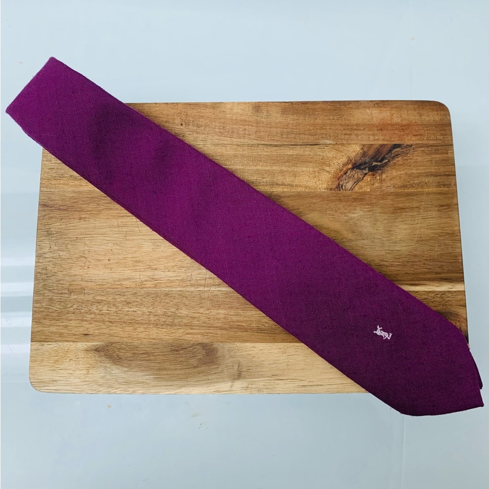 Yves Saint Laurent Vibrant Purple Tie